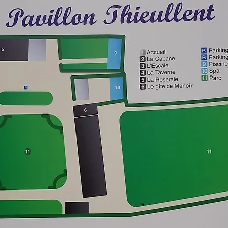 Pavillon Thieullent Σπίτι διακοπών Ypreville-Biville